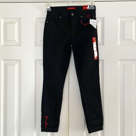 Guess Black Skinny Jeans - Picture 1 of 9